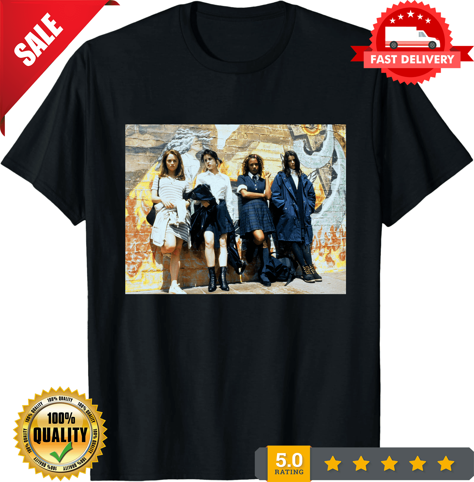 The Craft Cult Classic 90s Horror Movie Fan Group Shot T Shirt 2019-10 ...