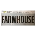thumbnail image 1 of The Crafter's Workshop Stencil, 16.5 in x 6 in, Farmhouse, 1 of 2