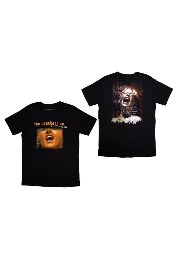 The Cranberries Men's Zombie Dolores Slim Fit T-Shirt Black X-Large | Officially Licensed Merchandise