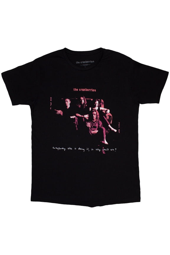 The Cranberries Unisex T-Shirt Everybody Else (Black)