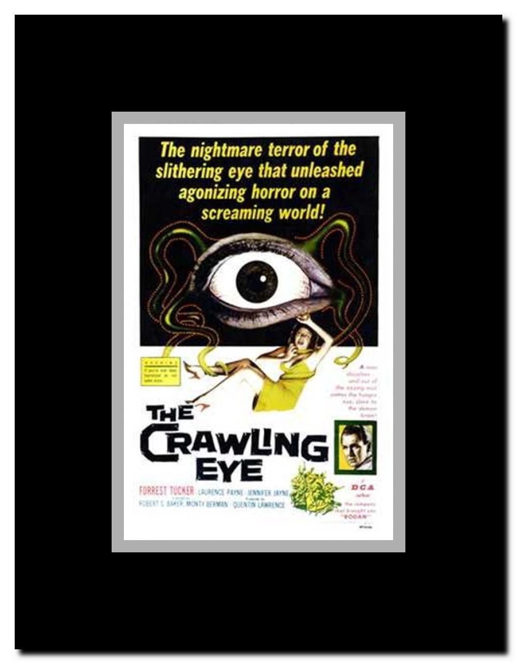 The Crawling Eye Framed Movie Poster