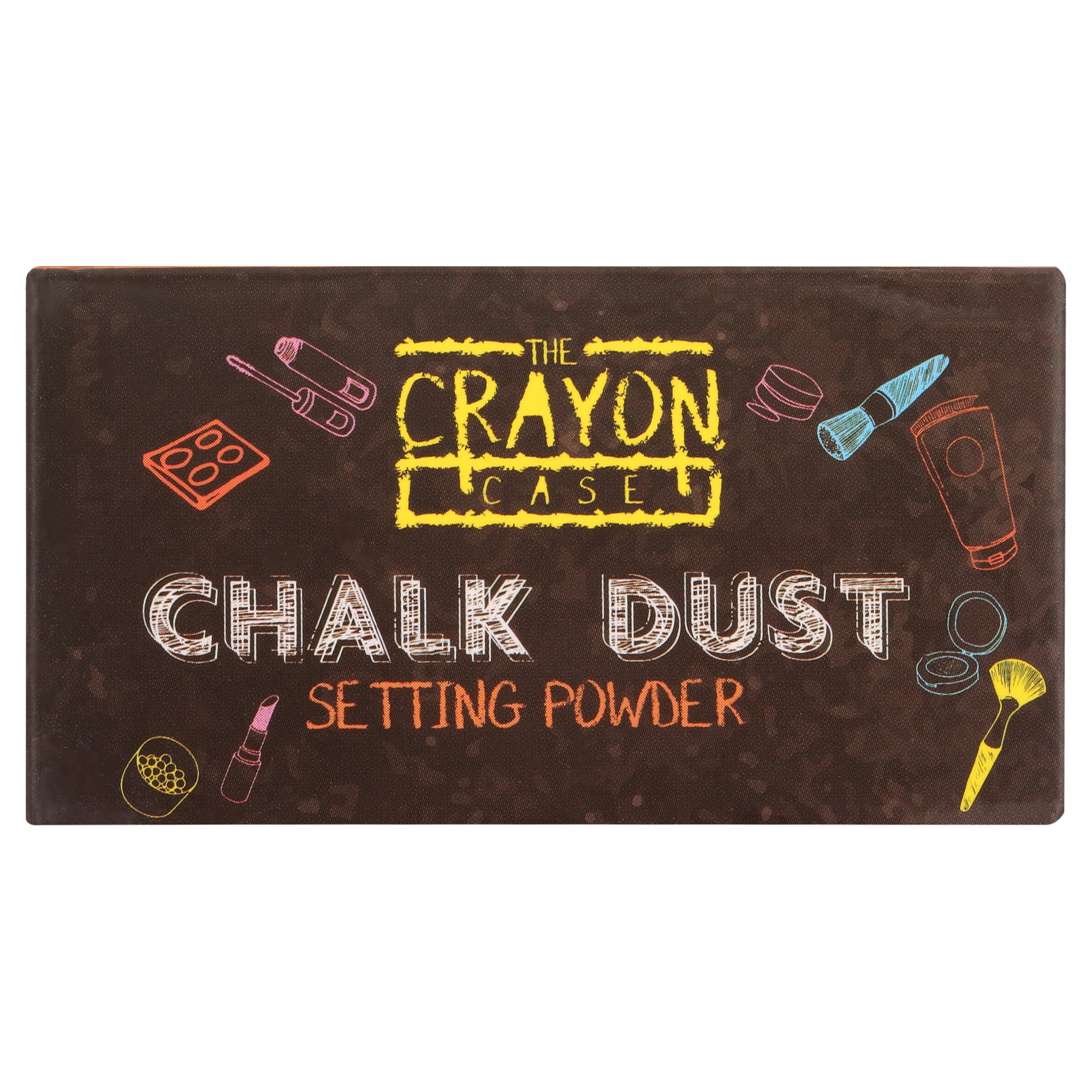 The Crayon Case Chalk Dust Setting Powder - Letter S, White