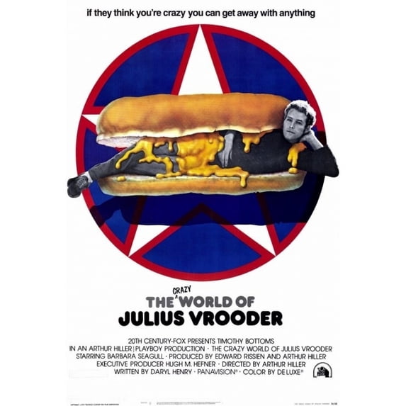 The Crazy World of Julius Vrooder Movie Poster Print (27 x 40)