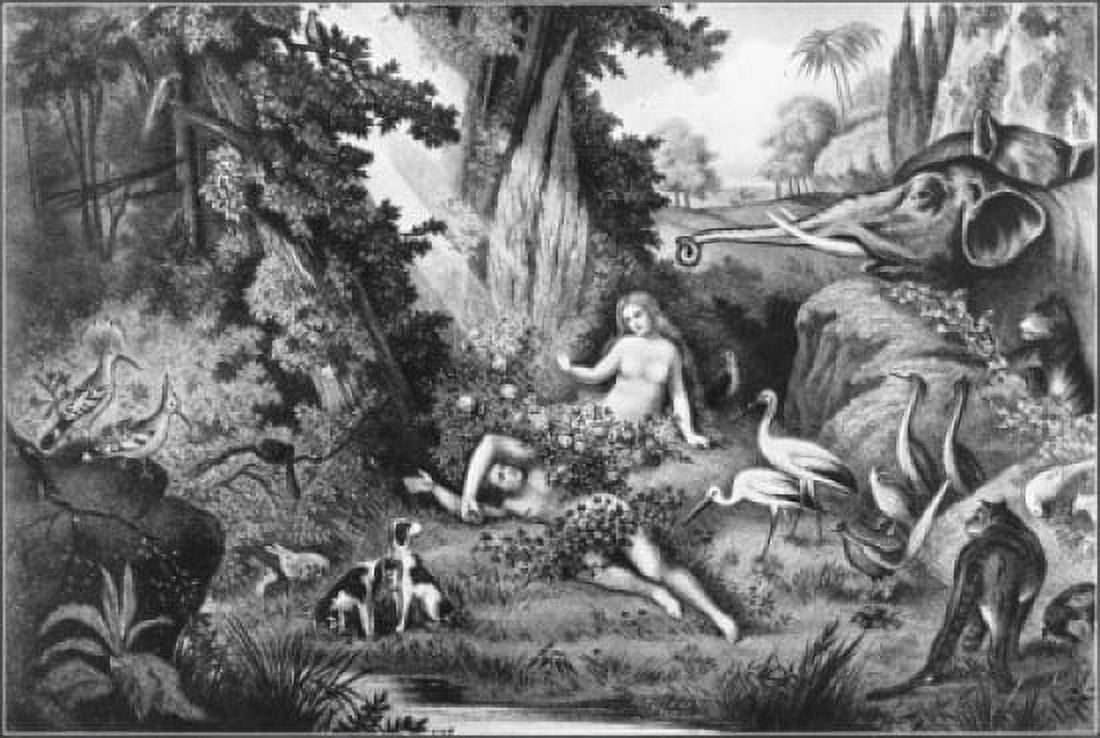 The Created Johann Elias Ridinger (1698-1767German) Engraving Canvas Art - Johann Elias Ridinger (24 x 36)
