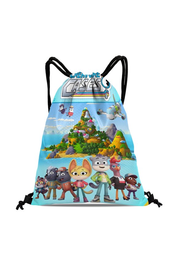 The Creature Cases-theme Drawstring Backpack Sports Gym Bag Water Resistant String Bag Cinch Bag12X1630X40cm