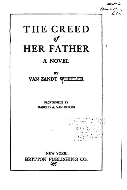 The Creed of Her Father, A Novel (Paperback)