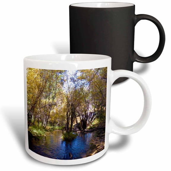 3drose, the Creek at the Whipple Trail Head in the Dixie National Forest Fall, 11oz Magic Transforming Mug