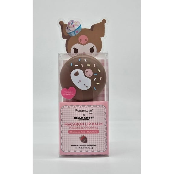 The Creme Hello Kitty & Friends Macaron Lip Balm KUROMI