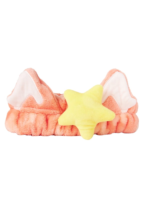 The Creme Shop 3D Teddy Headband Red Panda Plush Spa Makeup Headband