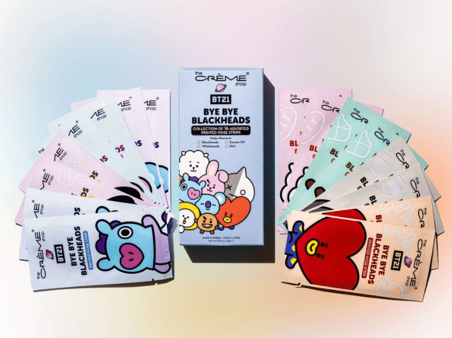 The Creme Shop BT21 Bye Bye Blackheads 0.33oz