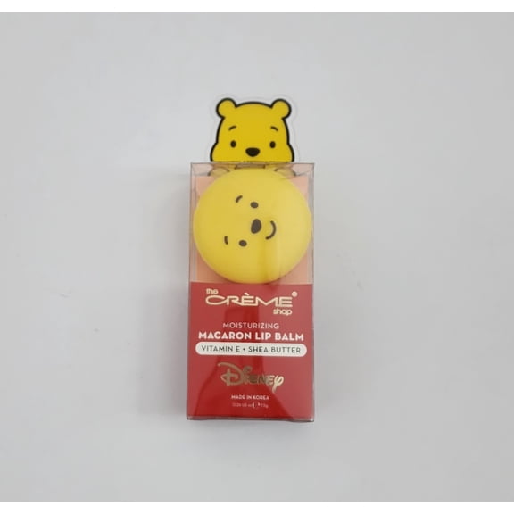 The Creme Shop Disney Winnie the POOH Macaron Lip Balm / Lemon Honeycomb