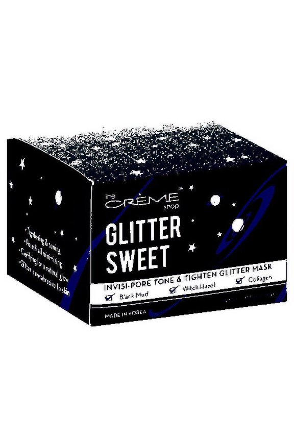 The Creme Shop Glitter Sweet - Invisi-Pore Tone & Tighten Glitter Mask - 3.17 oz.