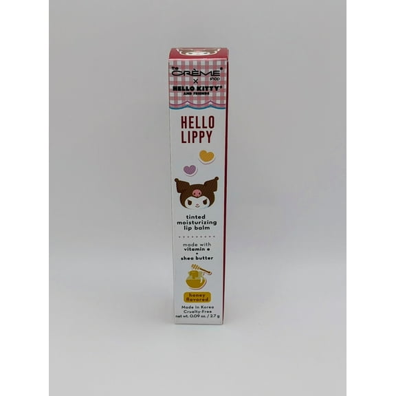 The Creme Shop Hello Kitty and Friends Hello Lippy Tinted Moisturizing Lip Balm with Vitamin E & Shea Butter, Honey