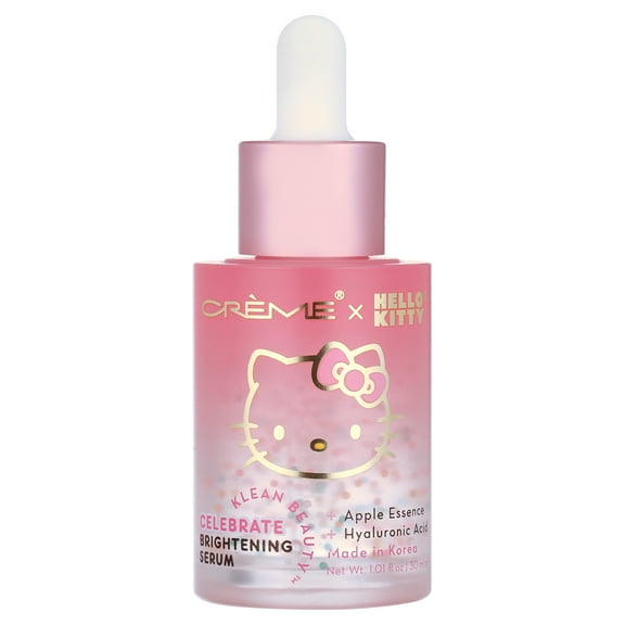 The Creme Shop, Klean Beauty, Hello Kitty Brightening Apple Essence Serum, 1.01 oz.