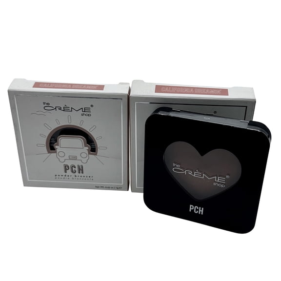 The Creme Shop PCH Powder Bronzer California Dreamin 0.25 oz Set of 2