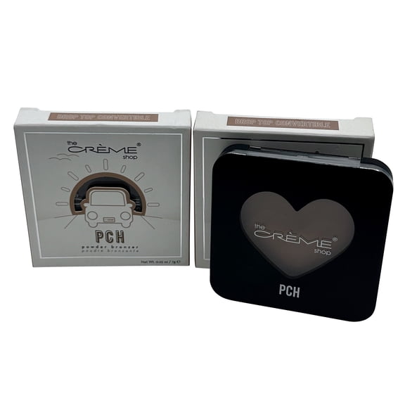 The Creme Shop PCH Powder Bronzer Drop Top Convertible 0.25 oz Set of 2