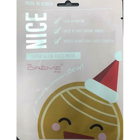 The Creme Shop Super Glow Face Mask (All I Want For Christmas is Dew!) Nice