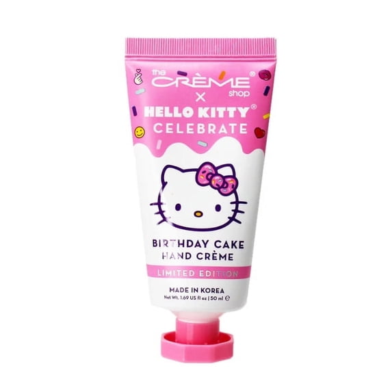 The Creme X Hello Kitty Limited Edition Birthday Cake Moisturizing Hand Creme