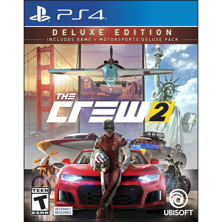 The Crew 2 : Édition Deluxe Collector Pour PS4 (Version Française) - Bon état