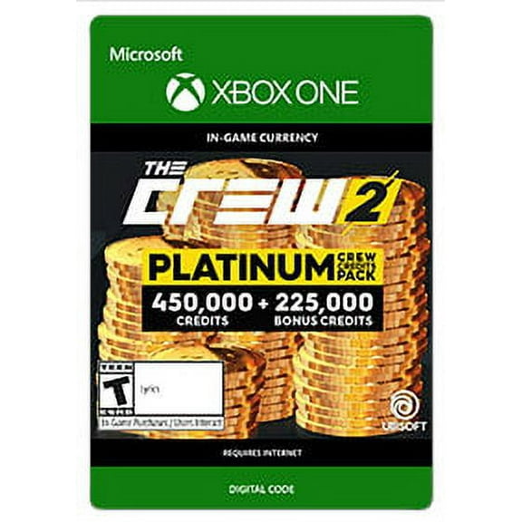 The Crew 2 Platinum Crew Credit Pack - Xbox One Digital