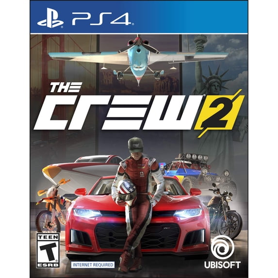 The Crew 2, Ubisoft, PlayStation 4, 887256029128