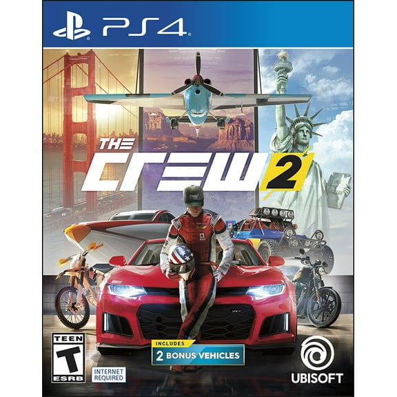 The Crew 2, Ubisoft, PlayStation 4, 887256029128