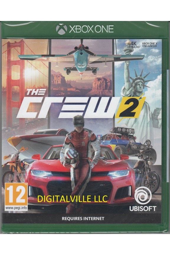The Crew 2 Xbox One Brand New Factory Sealed Racing