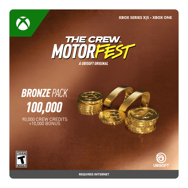 Xbox Bronze VC Motorfest X|S Series [Digital] - Xbox Crew The Pack One,