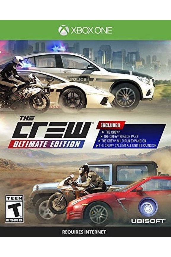The Crew Ultimate Edition, Ubisoft, Xbox One, 887256024642