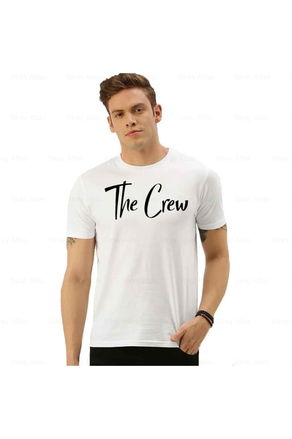The Crew Vintage Athletic Sports Family Team Logo Graphic Fan Unisex T-Shirt up to 5XL