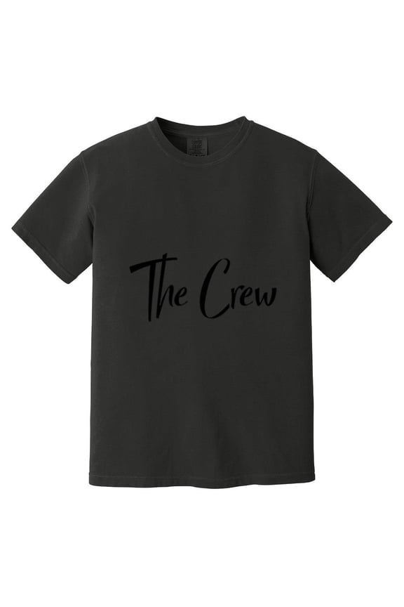 The Crew Vintage Athletic Sports Team Family Logo Comfort Color T-Shirt, Unisex, up to size 4XL