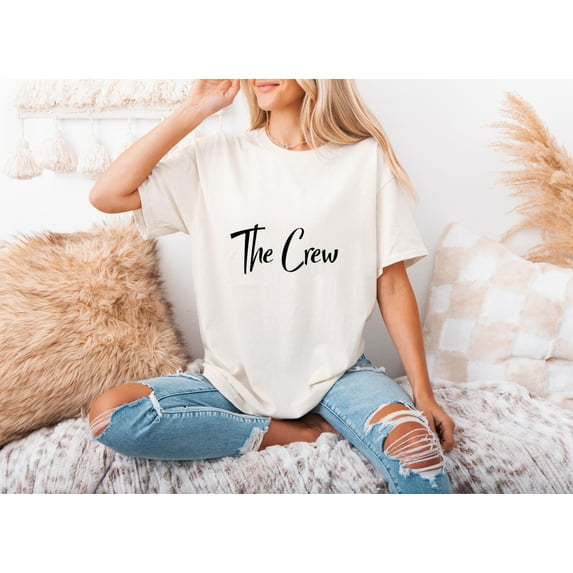 The Crew Vintage Athletic Sports Team Family Logo T-Shirt, for men & women, up to size 5XL