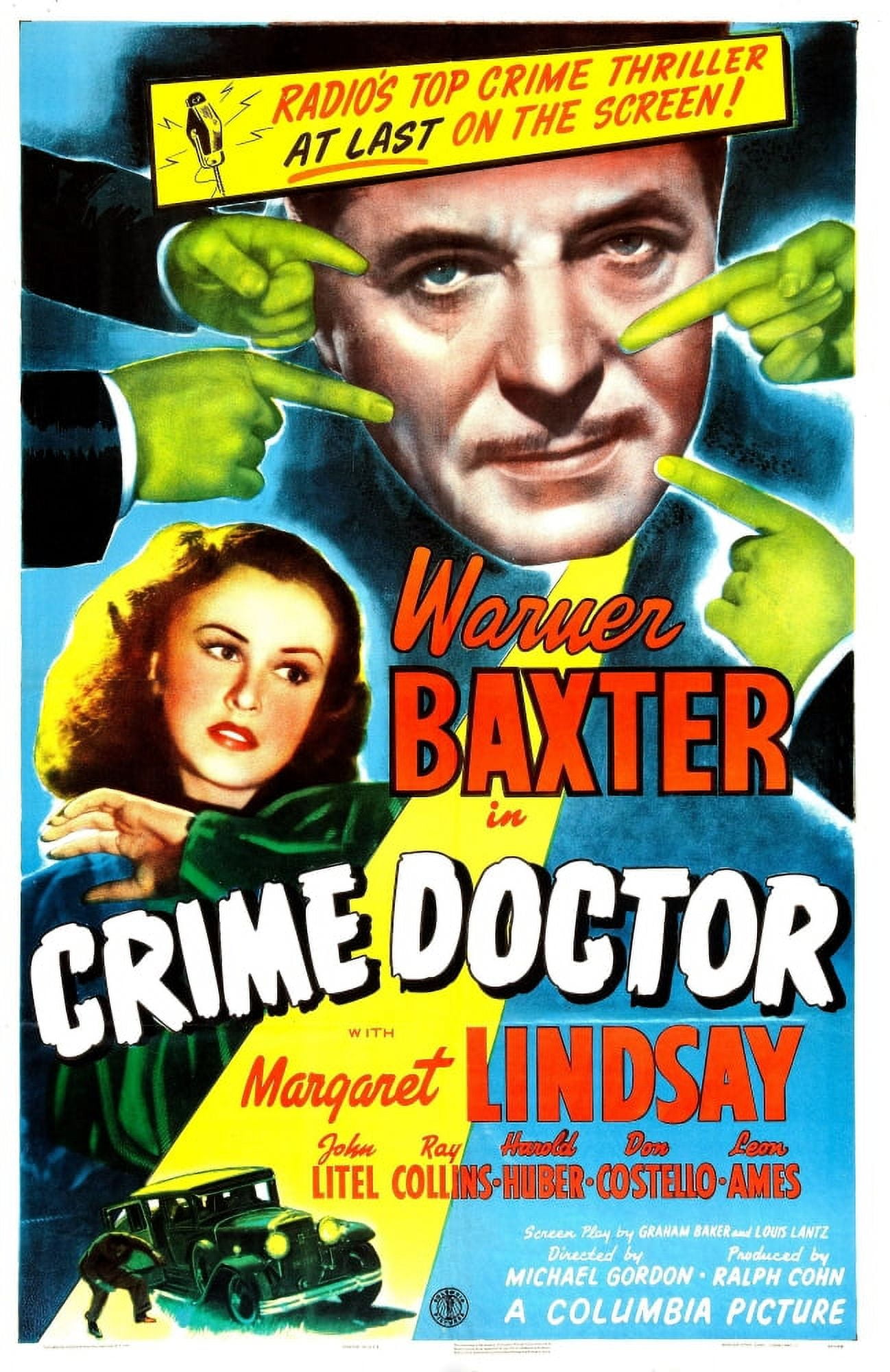 The Crime Doctor U Canvas Art -  (11 x 17)