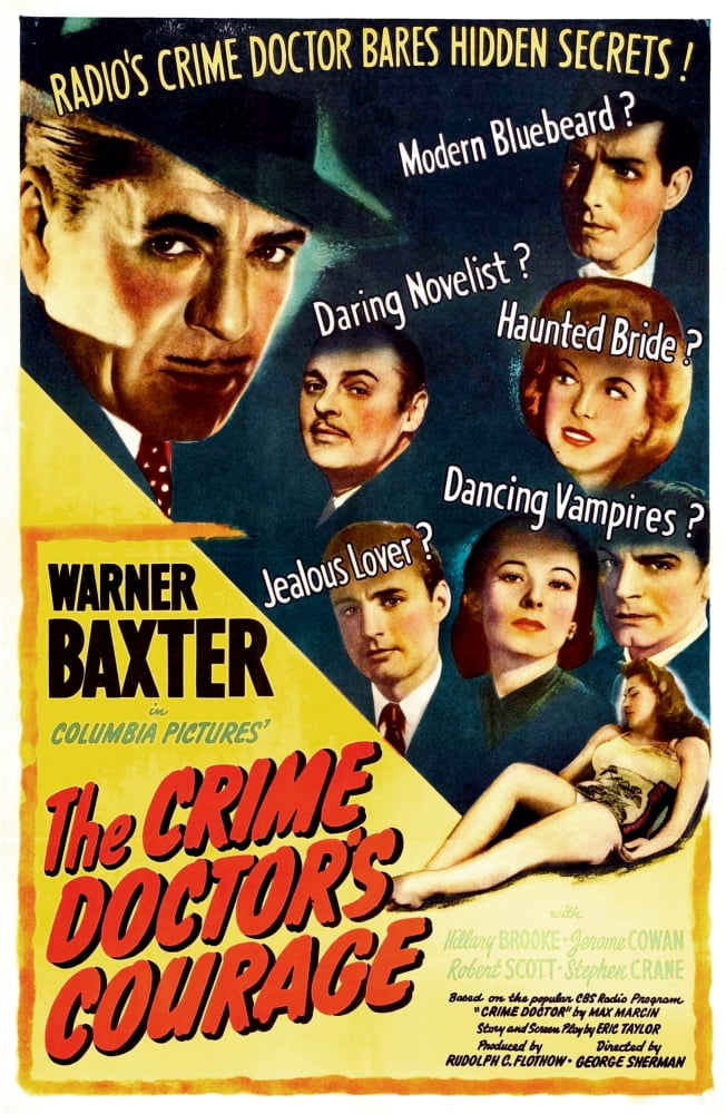 The Crime DoctorS Courage U Canvas Art - (24 x 36)