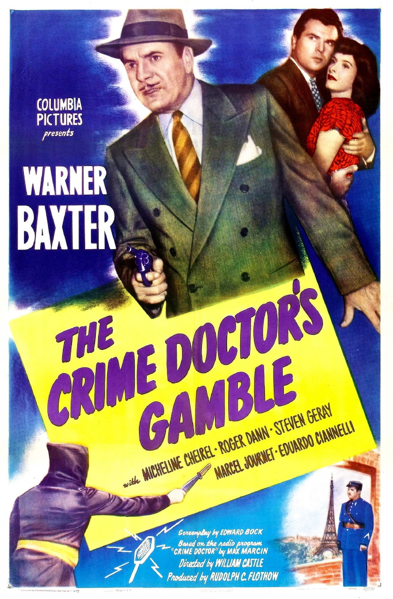 The Crime DoctorS Gamble Canvas Art - (11 x 17)