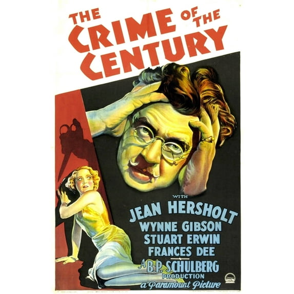 The Crime Of The Century Bottom Left: Frances Dee Right: Jean Hersholt 1933. Movie Poster Masterprint