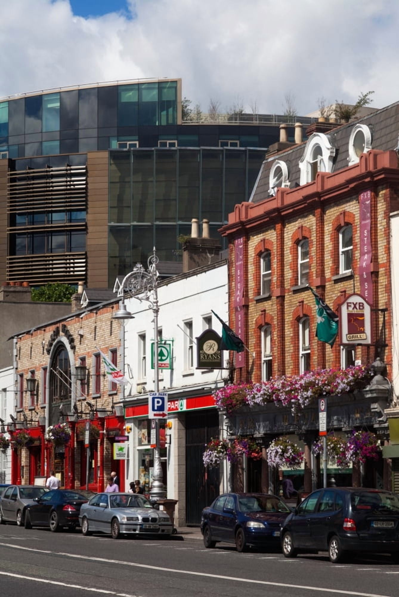 The Criminal Courts of Justice Parkgate Street Dublin City Ireland Canvas Art - Panoramic Images (36 x 12)