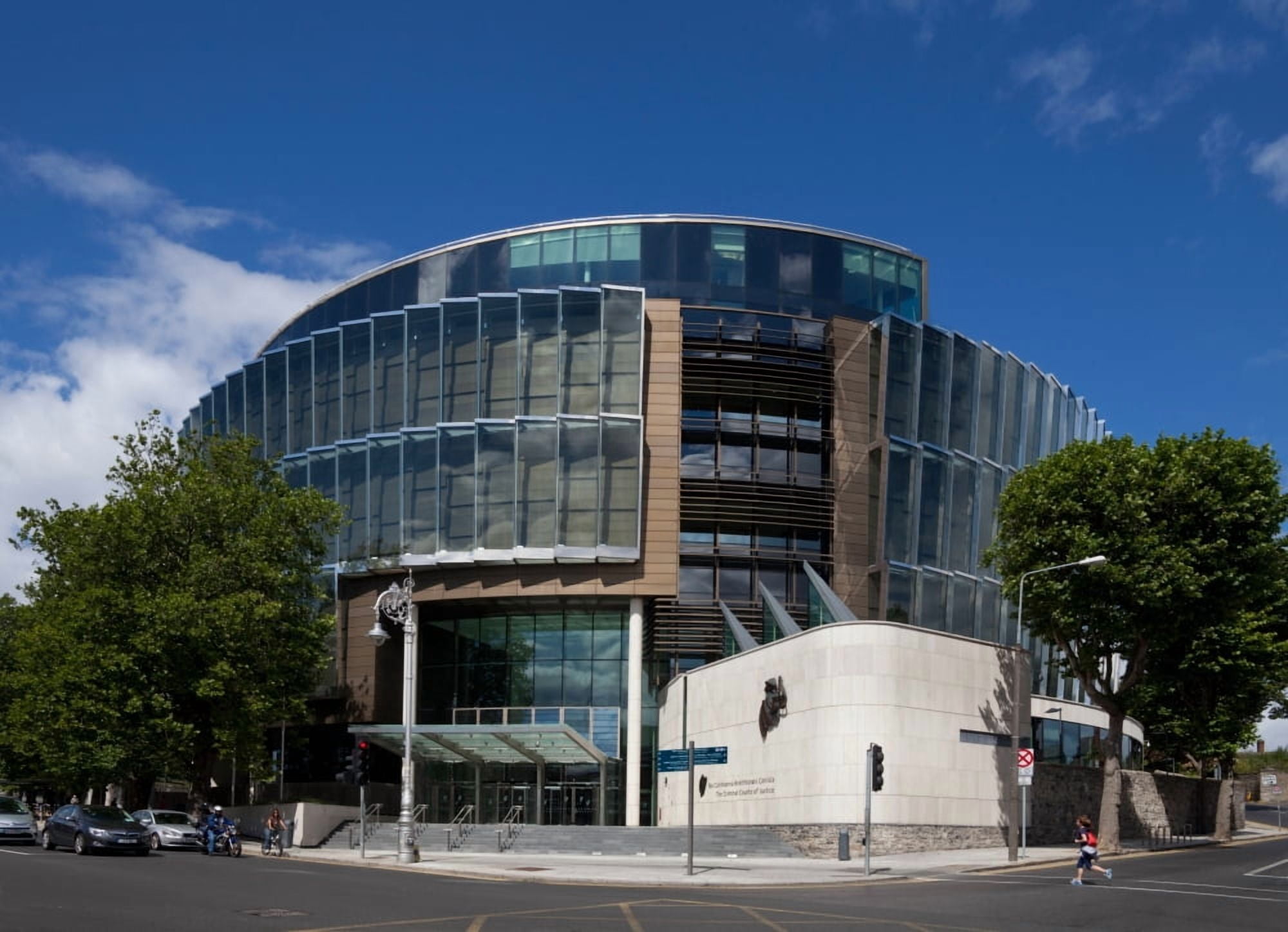 The Criminal Courts of Justice Parkgate Street Dublin City Ireland Canvas Art - Panoramic Images (36 x 12)