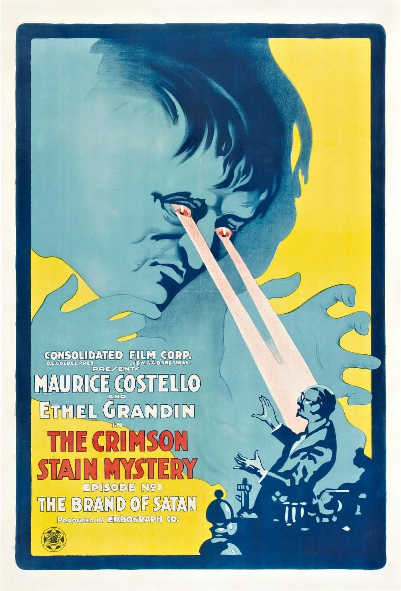 The Crimson Stain Mystery Canvas Art - (11 x 17)