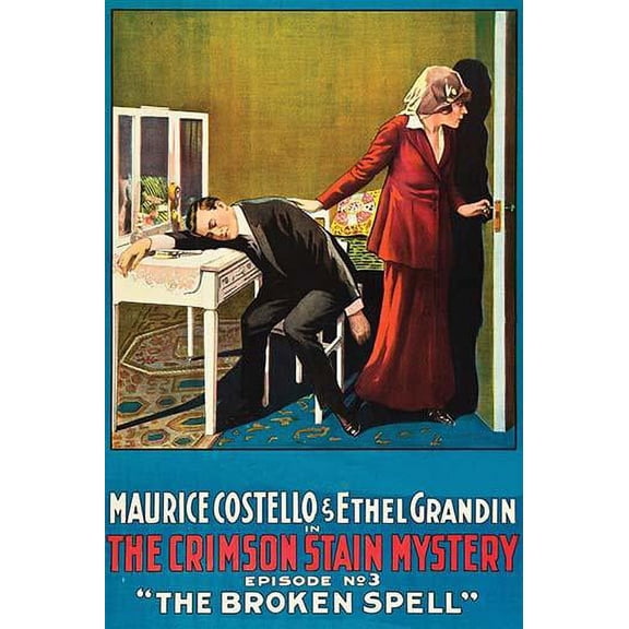 The Crimson stain - The Broken Spell-Fine art canvas print (20" x 30")