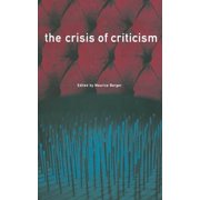 The Crisis of Criticism, Paperback