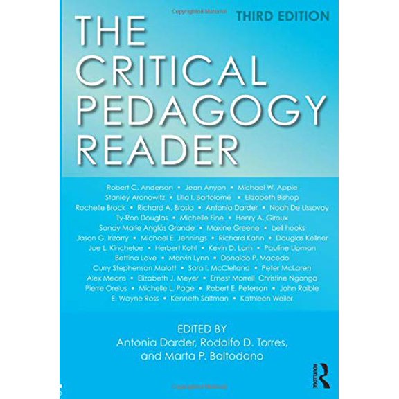 Pre-Owned The Critical Pedagogy Reader, 9781138214576, 1138214574, Paperback, 3 edition