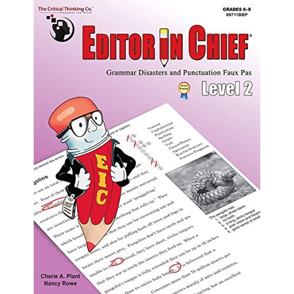 Pre-Owned The Critical Thinking Editor In Chief Level 2 School Workbook (Paperback) 1601447663 9781601447661