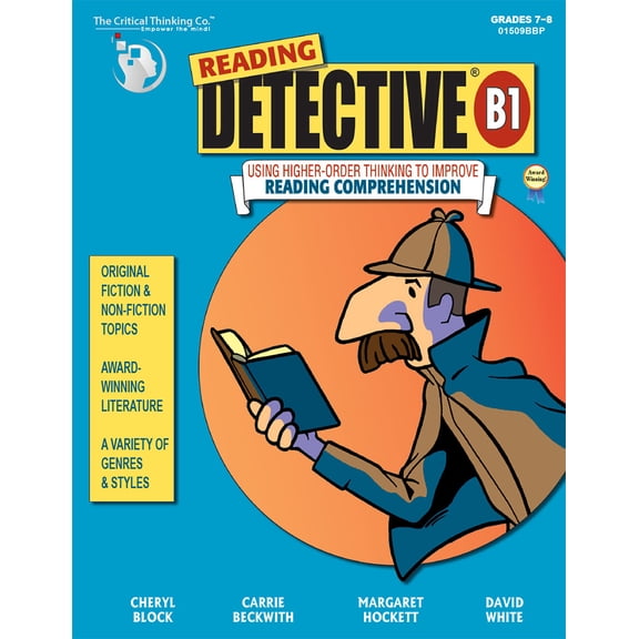 The Critical Thinking Co Reading Detective Book B Gr 7-9 CTB1509