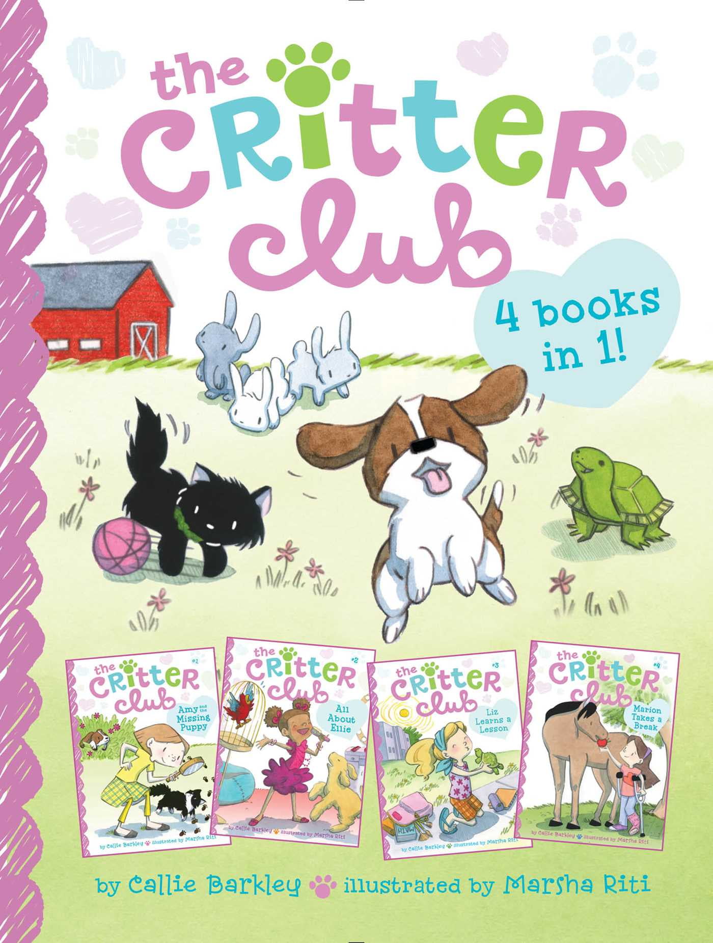 The Critter Club 4 Books in 1: Amy and the Missing Puppy, All about ...