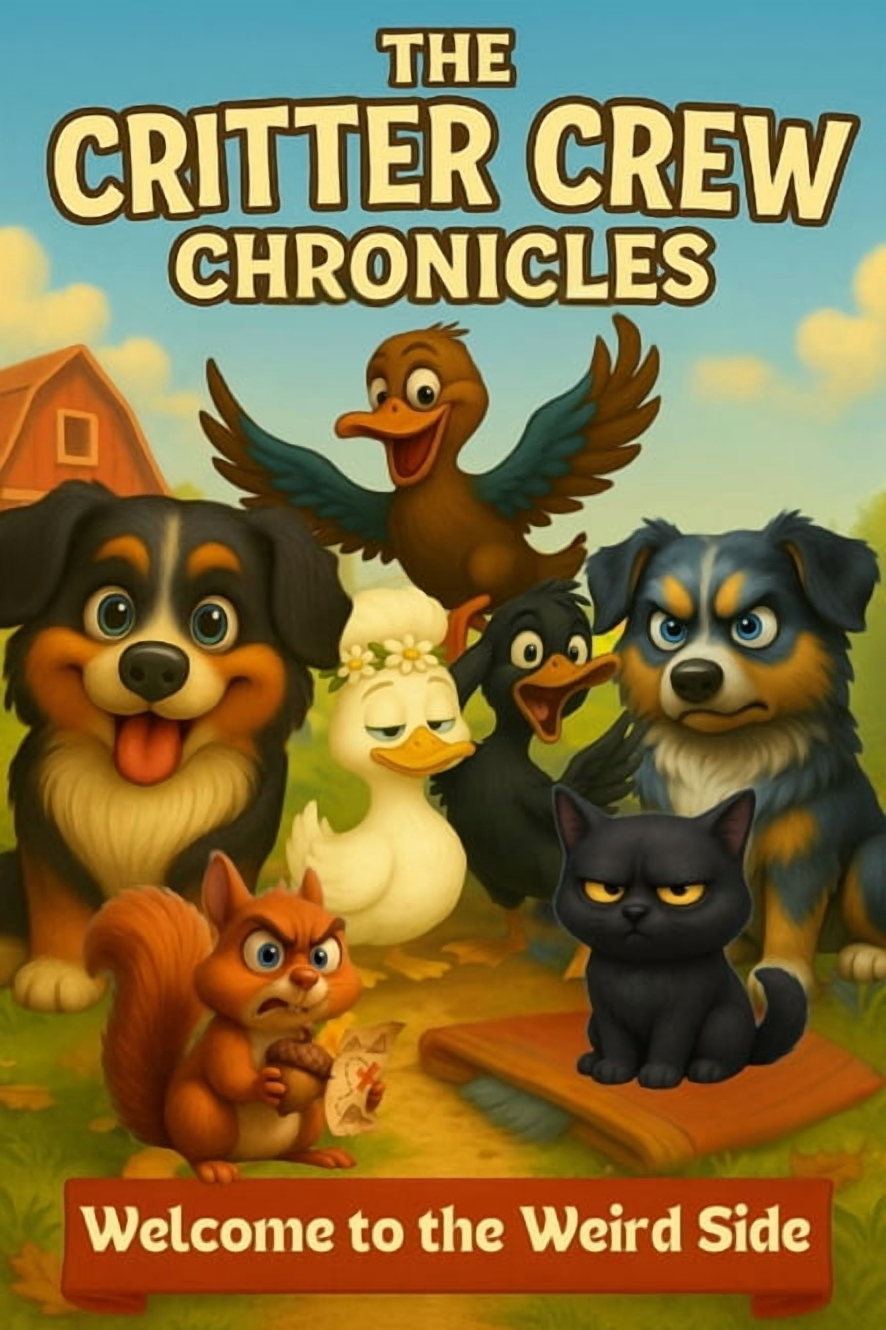The Critter Crew Chronicles The Critter Crew Chronicles: Welcome to the Weird Side: 6x9 Edition, (Paperback)