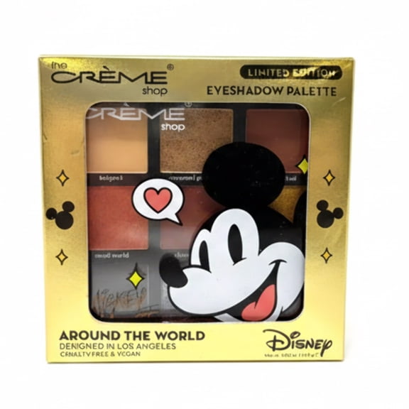 The CREME Shop Limited Edition Eyeshadow Palette Around the World EYESHADOW PALETTE (Micky Mouse)