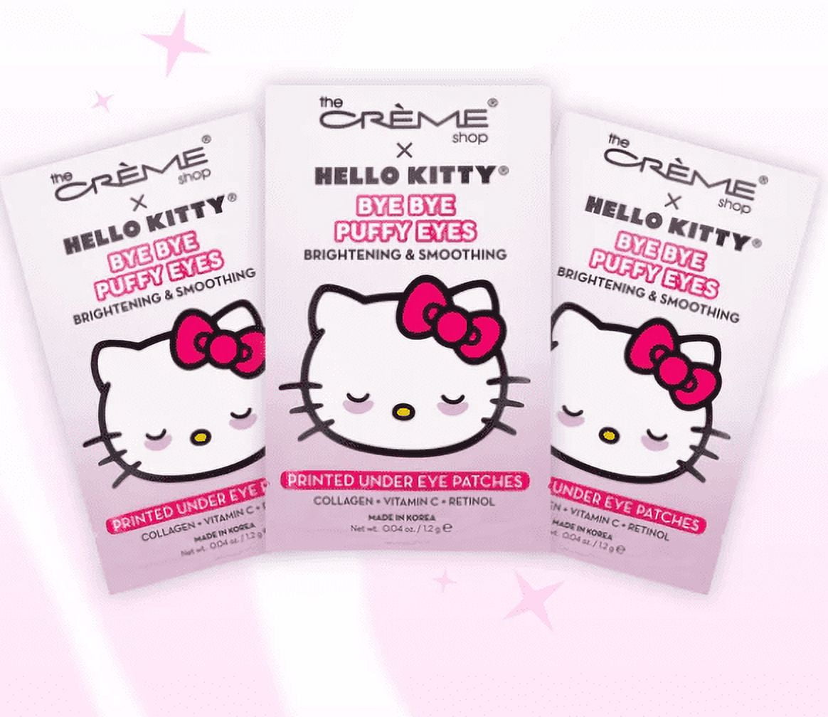Hello Kitty Twinkle Eyes Depuffing Hydrogel Under Eye Patches- United States