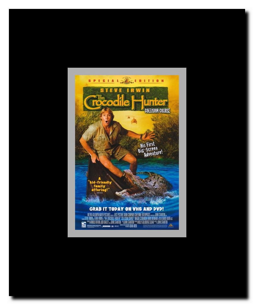 The Crocodile Hunter: Collision Course Framed Movie Poster