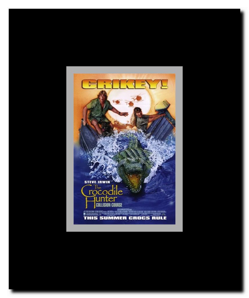 The Crocodile Hunter: Collision Course Framed Movie Poster